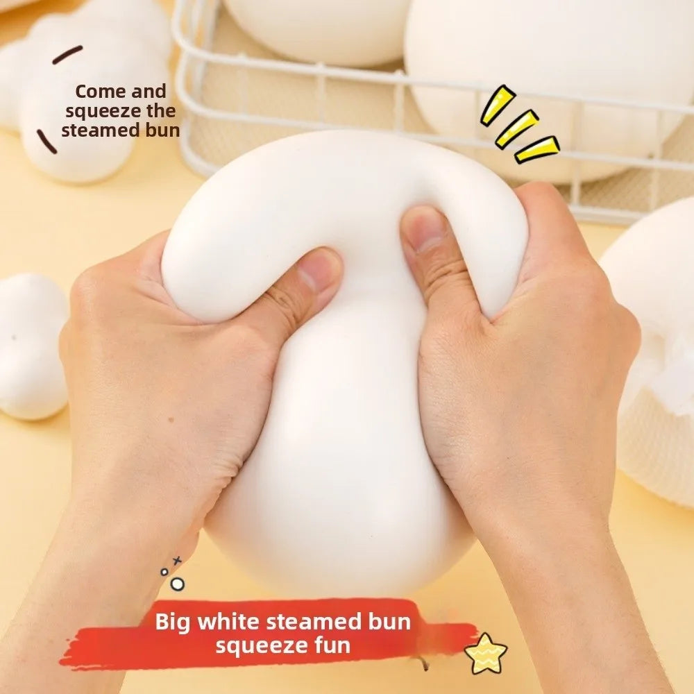 Ultra Soft Steamed Bun Squeeze Ball – Slow Rebound Sensory Toy