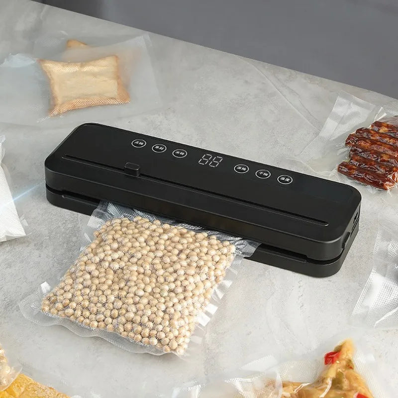 DUTRIEUX Food Vacuum Sealer with Built-In Cutter & Bag Storage