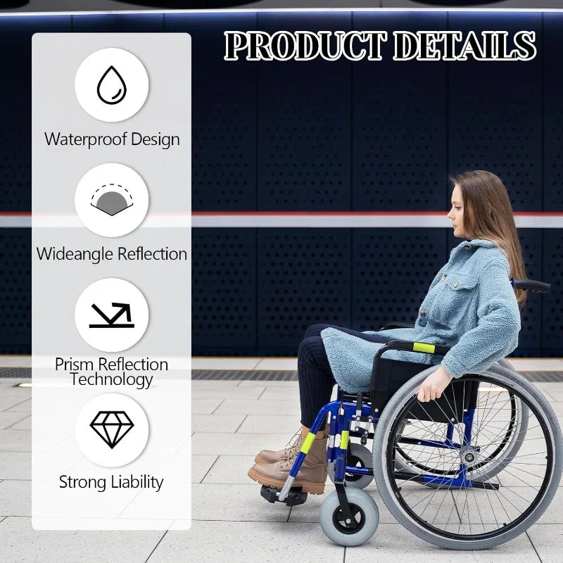 Reflective Stickers for Bike & Motorcycle Helmet – Waterproof