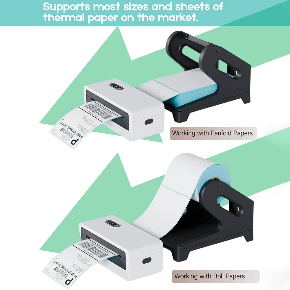 Marklife Desktop Thermal Label Holder Stand – Roll & Fanfold