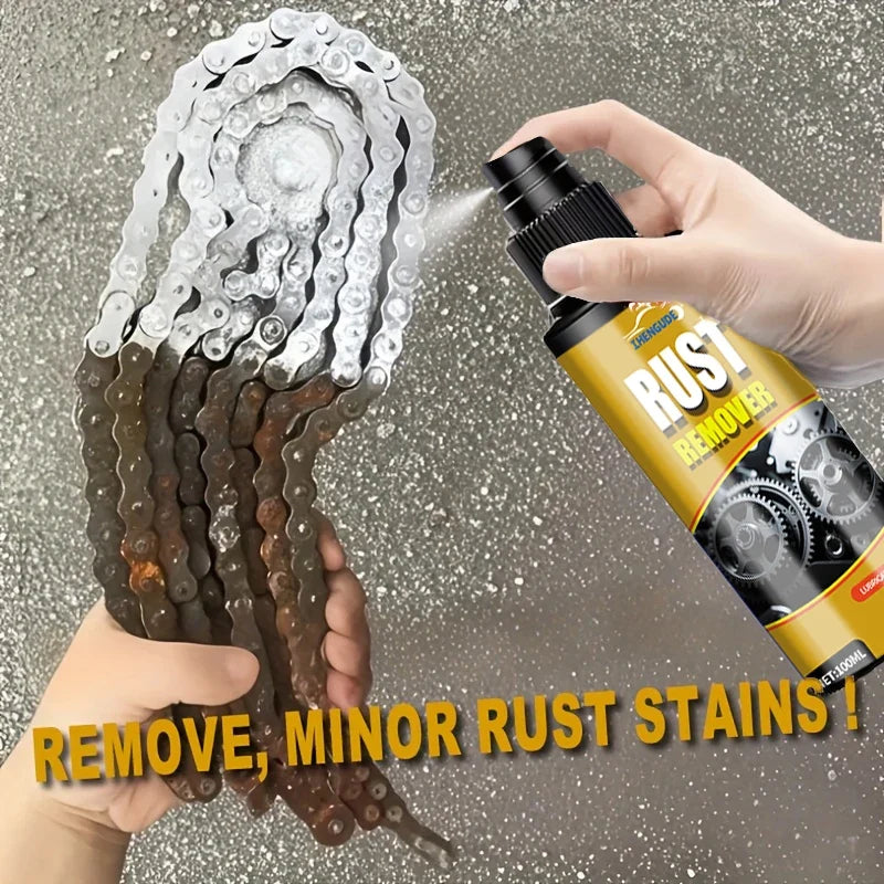 Metal Rust Remover & Protective Spray for Car Parts & Rims