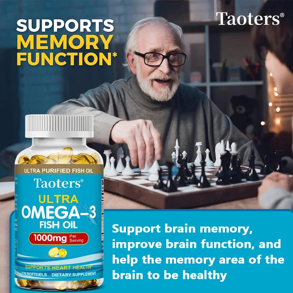 STRESSXCEL Triple Strength Omega-3 Fish Oil – EPA & DHA
