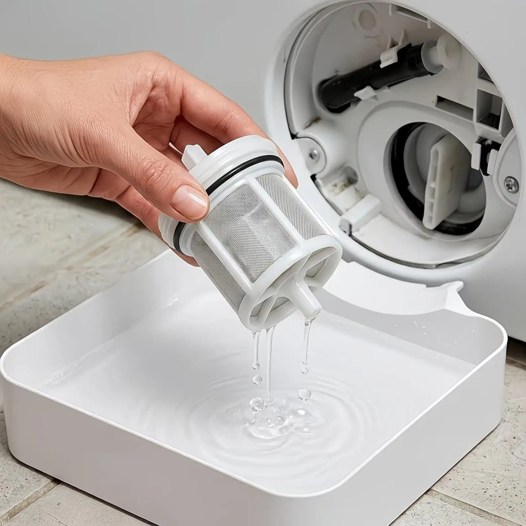 Washing Machine Drain Pan with Deflector Water Catcher Funnel