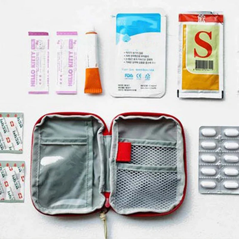 Mini Portable First Aid Kit Pouch | Macaron Medicine Bag