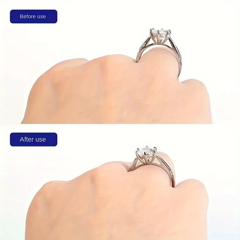 Silicone Ring Size Adjuster Set – 8 Clear Ring Resizers