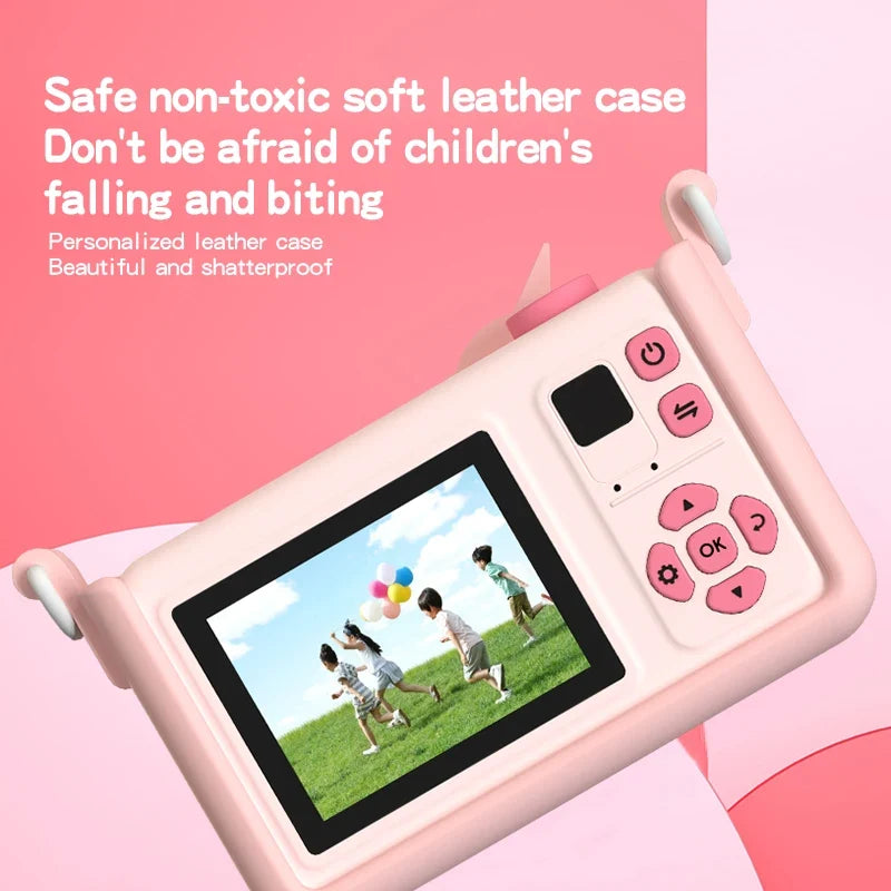 Unicorn Kids Digital Camera 1080P HD – Gift for Ages 3–12