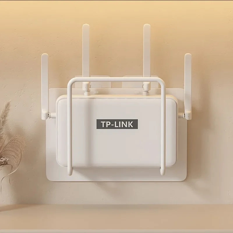 Wall Mount Router Shelf – No-Drill WiFi & Storage Holder