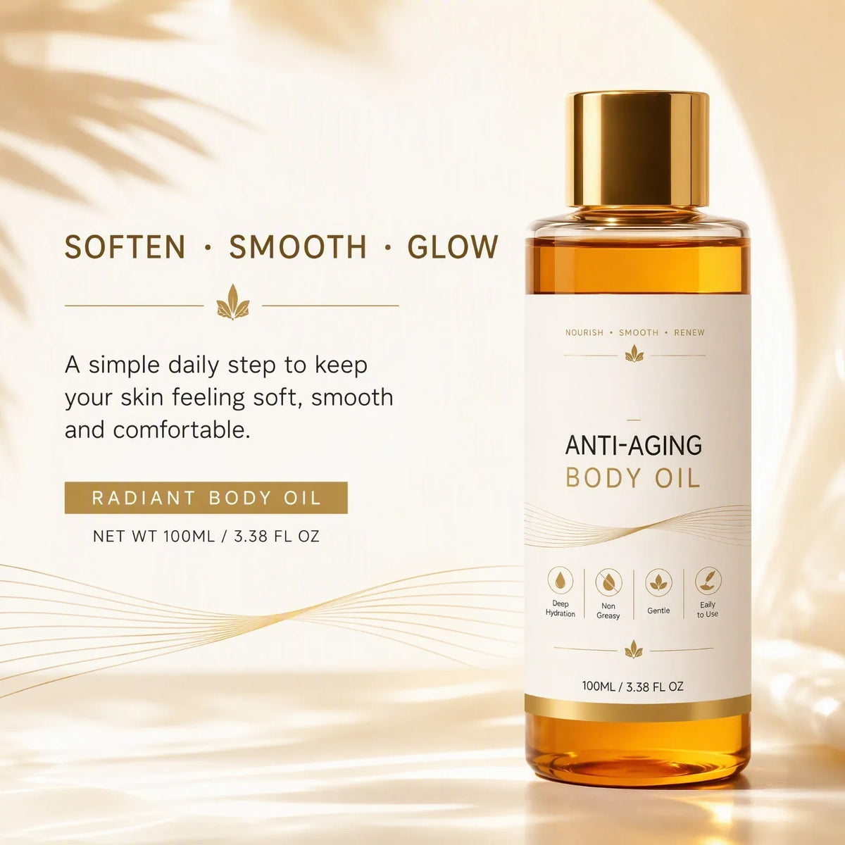 Nixie Firming Body Oil – Hydrating & Smoothing Skin Care