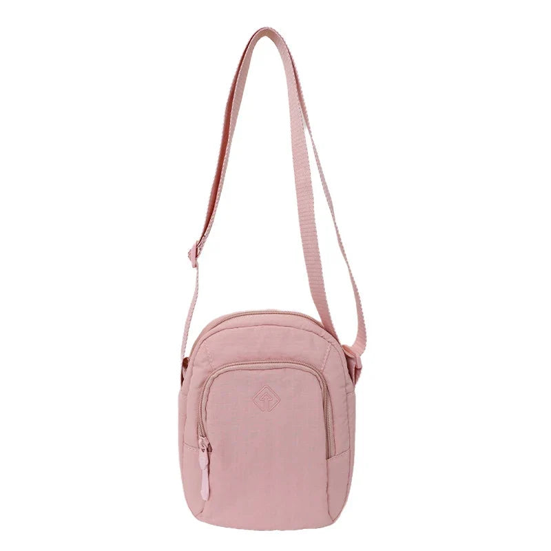 Canvas Crossbody Shoulder Bag – Women's Casual Commuter Backpack