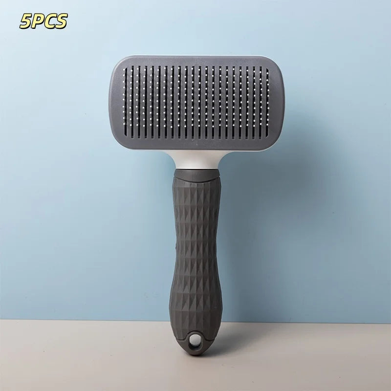 Pet Hair Remover Brush – Dog & Cat Long Hair Grooming Comb