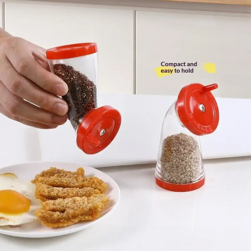 Manual Sesame Grinder Mill – Salt & Pepper Crusher Tool