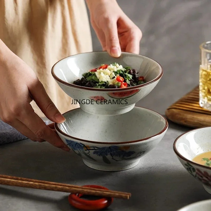 Vintage Ceramic Dipping Bowls – Underglaze Small Dishes | Nixie