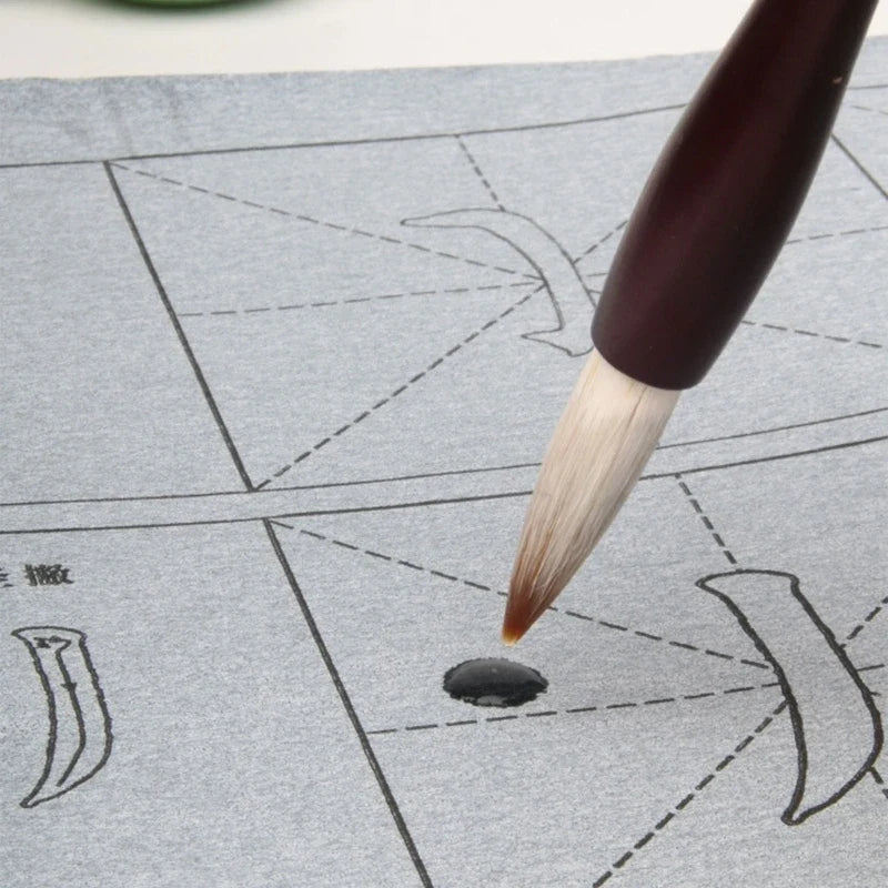 Reusable Water Writing Cloth | Gridded Chinese Calligraphy Paper