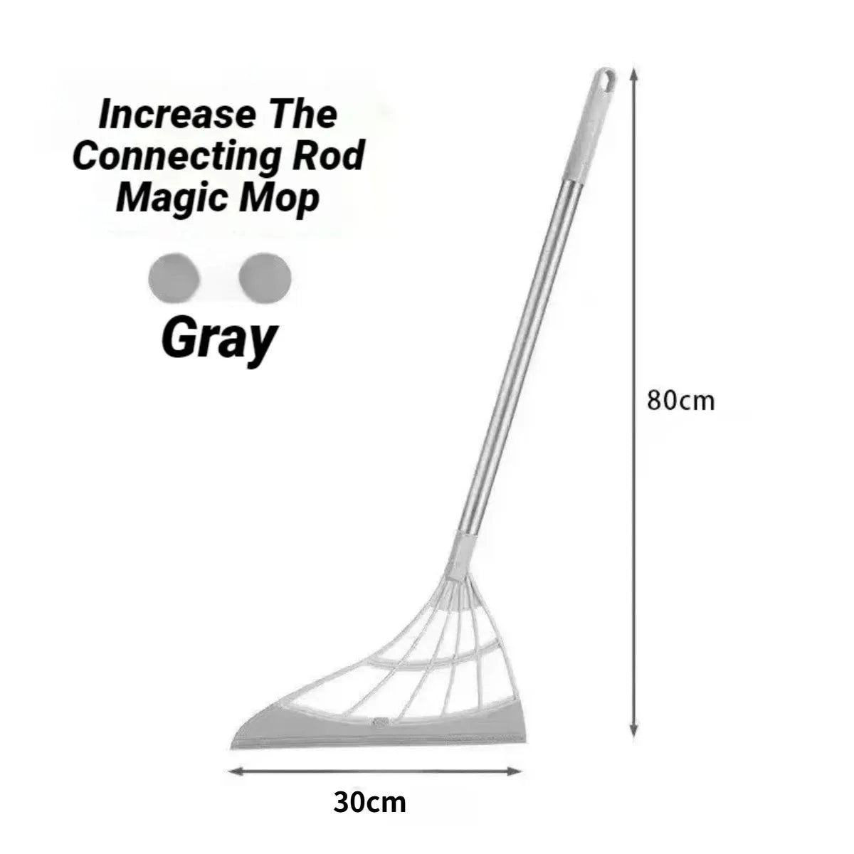 Silicone Magic Broom Floor Squeegee & Glass Scraper Tool