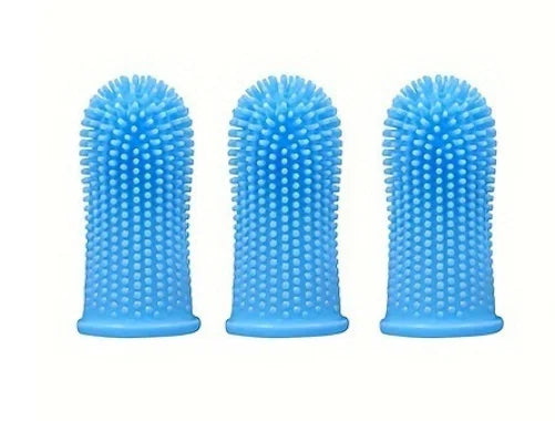 Silicone Finger Toothbrush for Dogs & Cats – Nontoxic