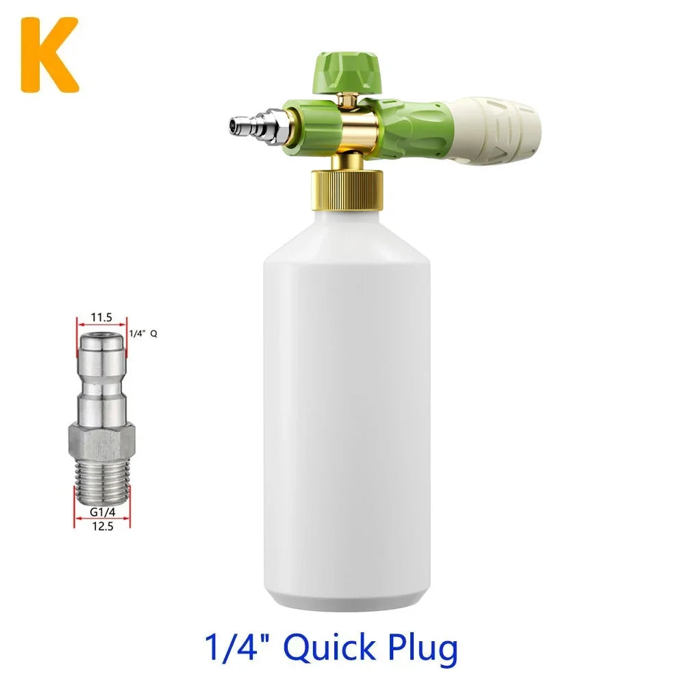 Snow Foam Cannon Lance – Adjustable Car Wash Spray Gun