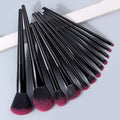 12Pcs Soft Makeup Brush Set – Foundation, Blush & Eyeshadow