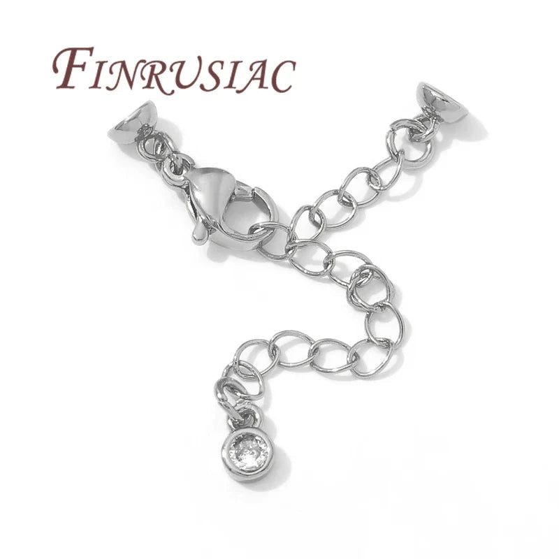 18K Gold Plated Extension Chain & Lobster Clasps | DIY Jewelry