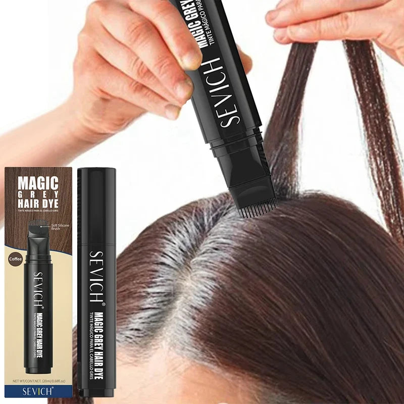 SEVICH Hair Dye Pen – Instant Gray Root Coverage Stick 20ml