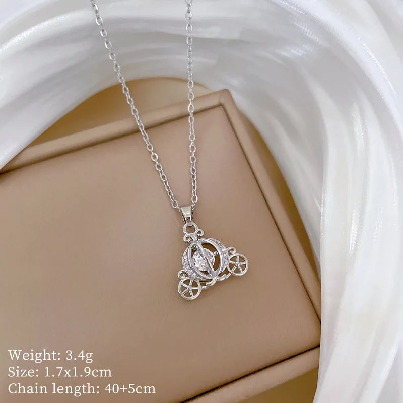 Zircon Diamond Choker Necklace for Women – Gold & Silver