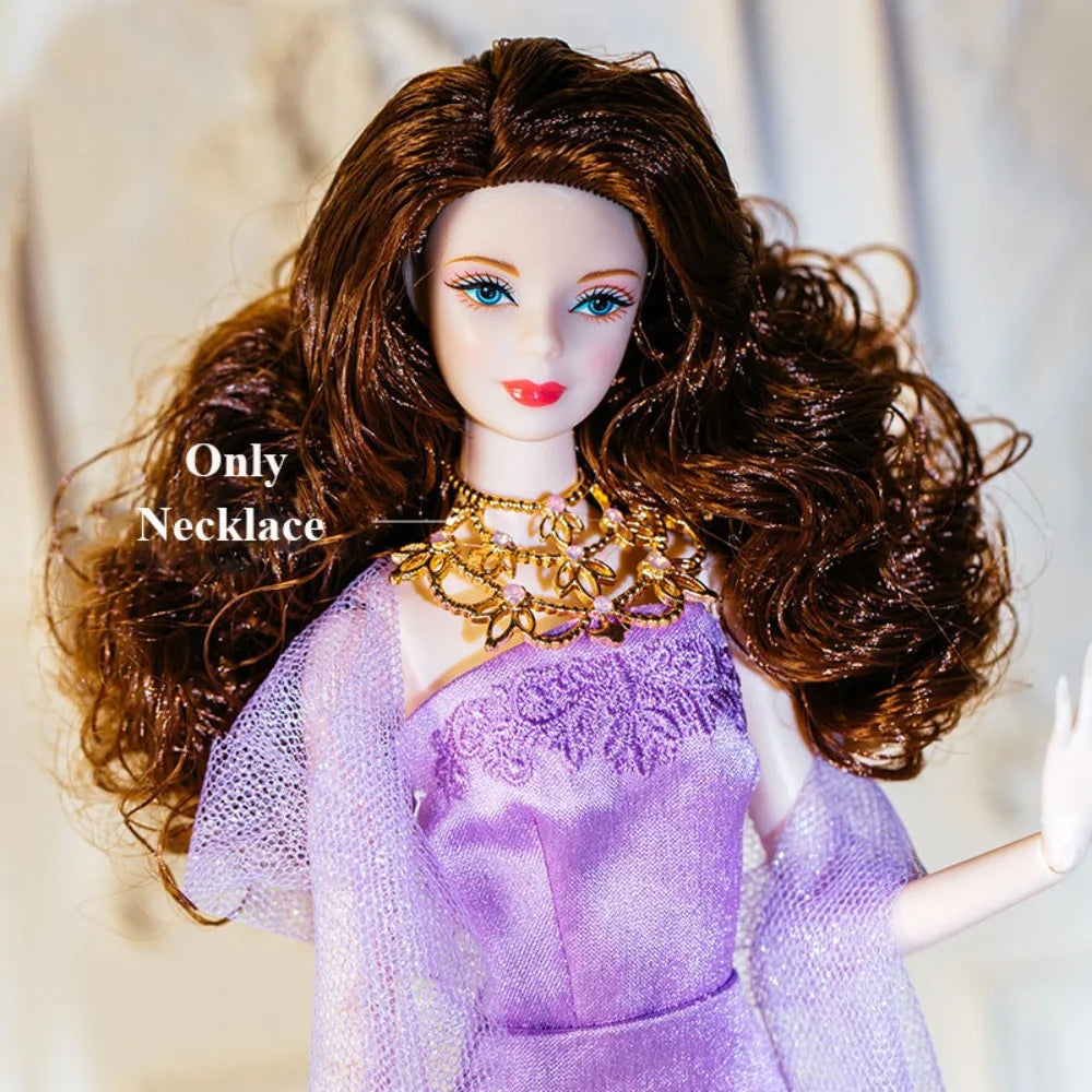 Purple Lace Doll Clothes Set | 1/6 Scale Fashion Doll Outfit