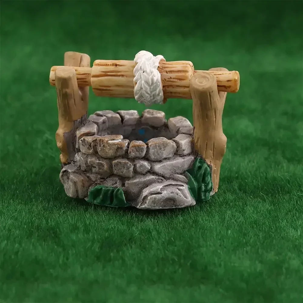 Miniature Fairy Garden Resin Ornament | DIY Dollhouse Decor