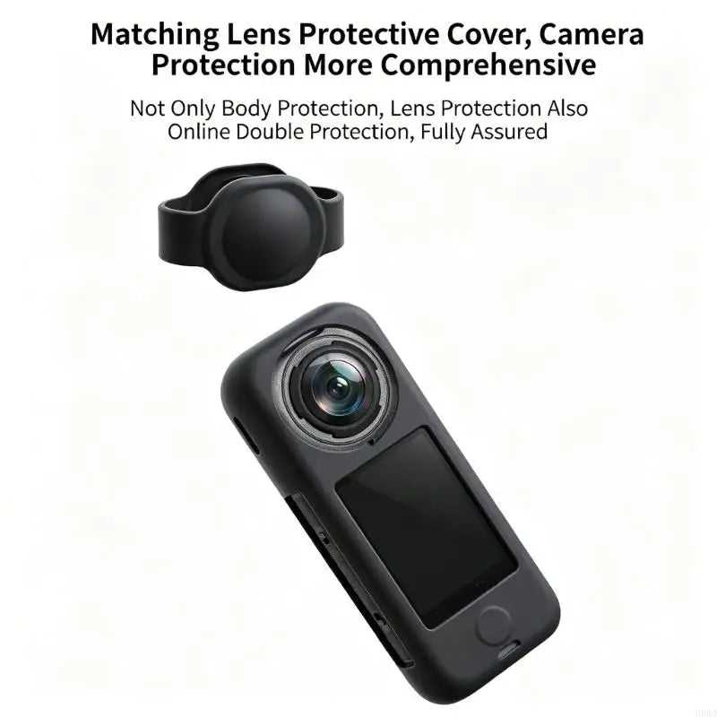 Silicone Case for Insta360 X4 Air | Lens Cover & Grip
