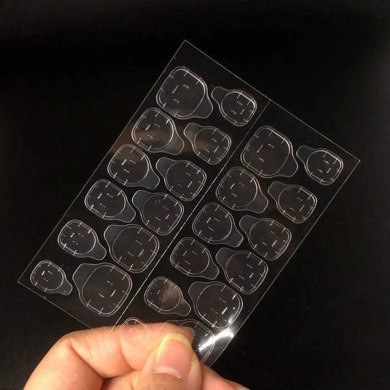 Double-Sided Nail Jelly Glue Adhesive Tabs 240pcs – Press-On