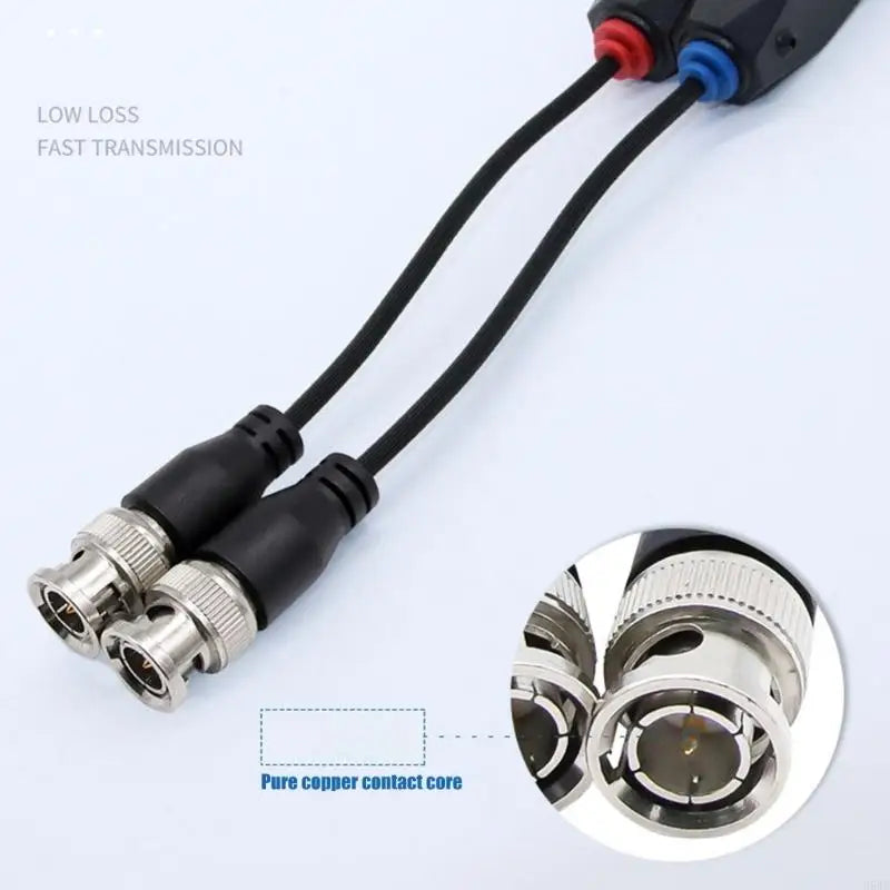Video Balun Set BNC CVI AHD TVI – Security Camera 1 Pair