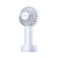 Rocoren Mini Portable USB Rechargeable Handheld Fan with Base