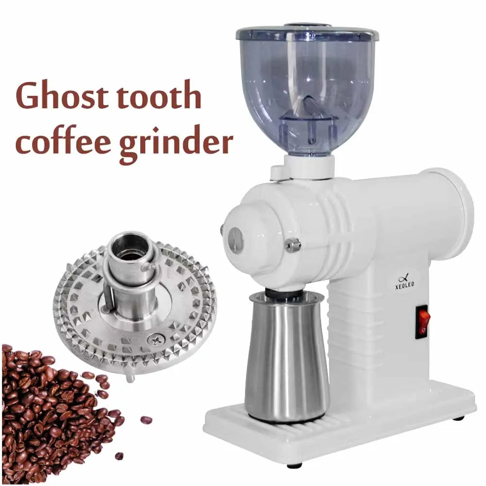 XEOLEO Electric Burr Coffee Grinder – 8-Gear Espresso Grinder