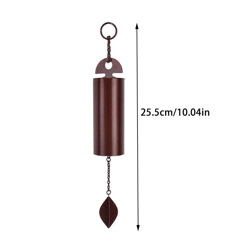 Vintage Metal Wind Chimes – Deep Resonance Bell for Garden & Home