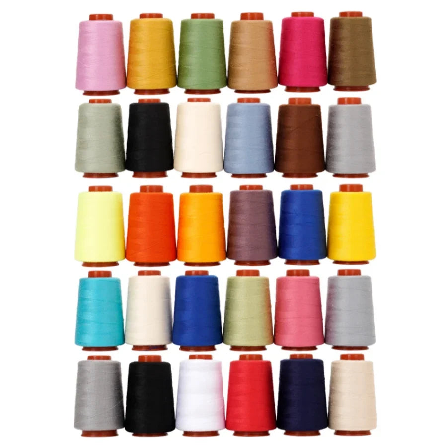 6 Rolls 402 Polyester Sewing Thread 800 Yards | Machine & Hand