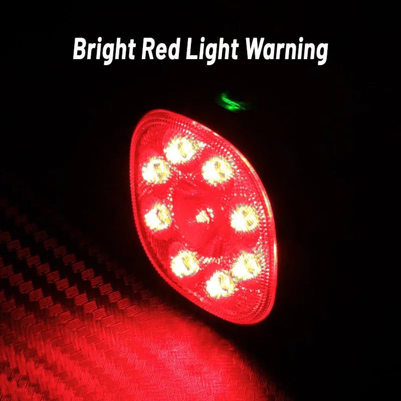 USB Rechargeable Bike Light Set – Front & Rear LED Lights