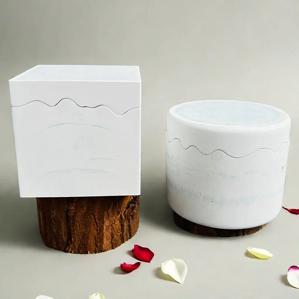 Silicone Concrete Mold Set – Constellation Candle Holder & Storage Box