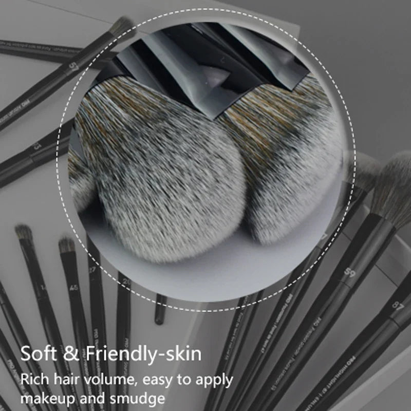 SEP Black Series Makeup Brush – Foundation, Powder & Eye