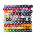 100-Color Polyester Sewing Thread Set 402 – 400 Yards Each