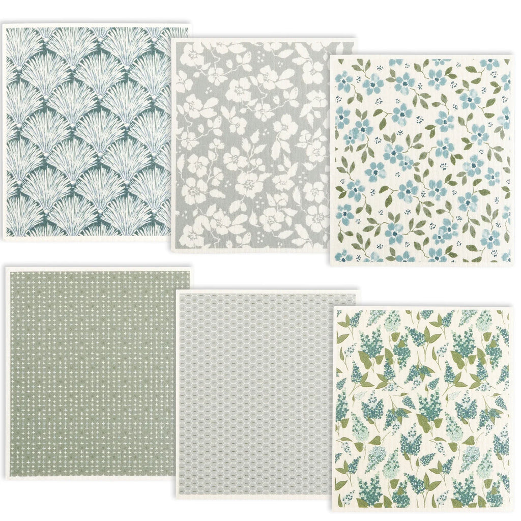 Swedish Dishcloths Set – Absorbent Reusable Kitchen Dish Rags