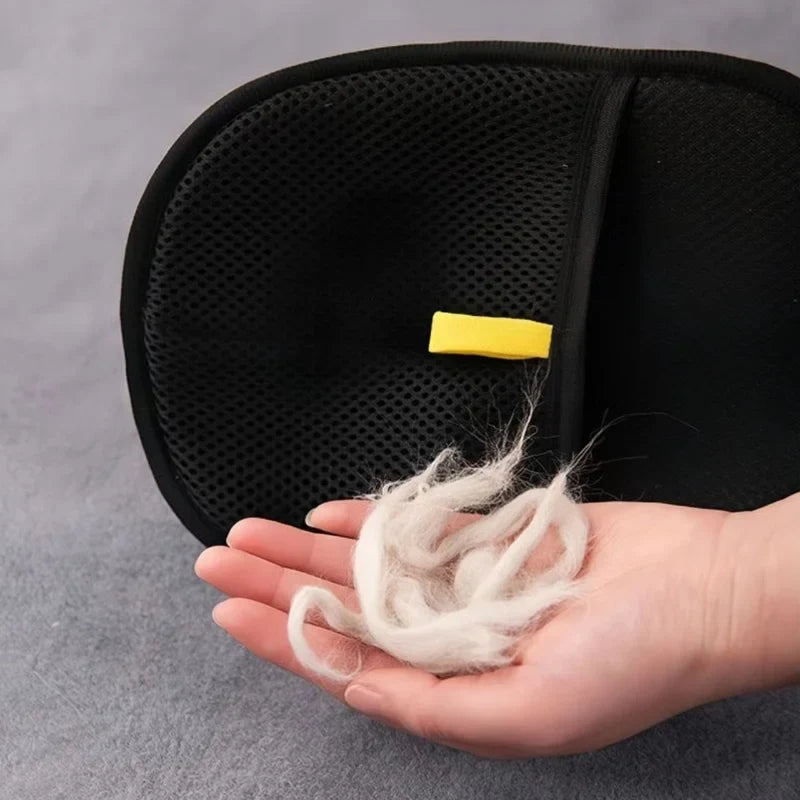 Pet Hair Remover Gloves – Washable Deshedding Mitts for Cats & Dogs