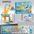 160-Piece Electric High-Speed Rail Train Building Blocks Set