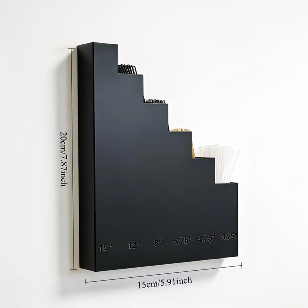 Wall-Mounted Zip Tie Organizer Rack | Garage Storage