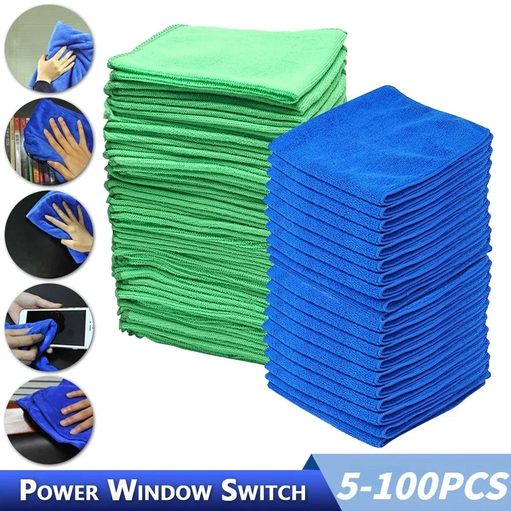Microfiber Cleaning Cloths – Car Wash & Detailing Towels