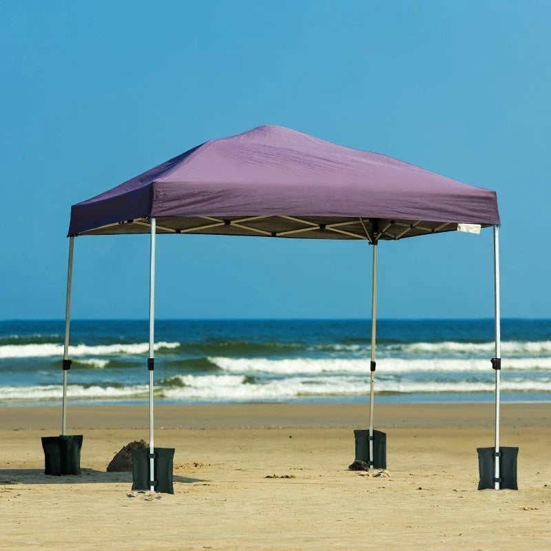 Windproof Canopy Sandbags | Dual Port, 34x35cm Heavy Duty