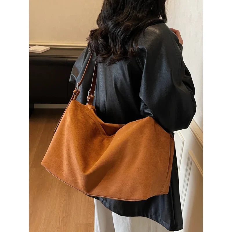 Nixie Frosted Tote Bag – Large Capacity Women's Commuter Bag