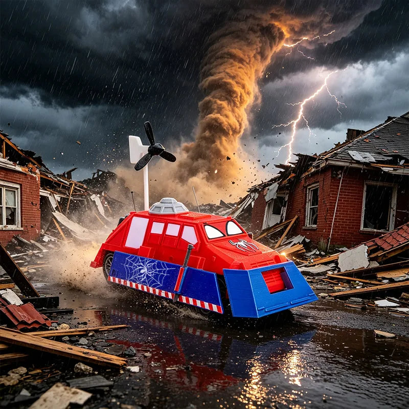 TIV2 Storm Chaser Tornado Intercept Vehicle Desktop Model