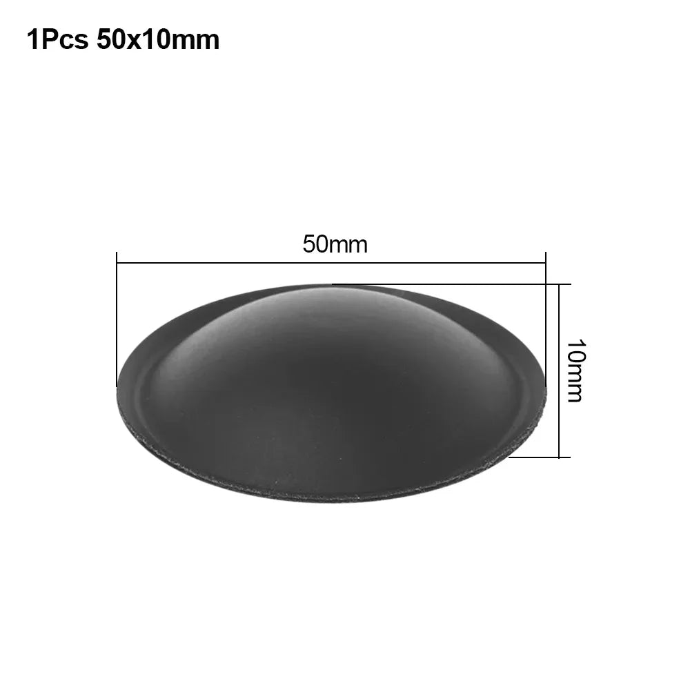 PP Black Speaker Dust Cap 30–150mm Woofer Cone Cover