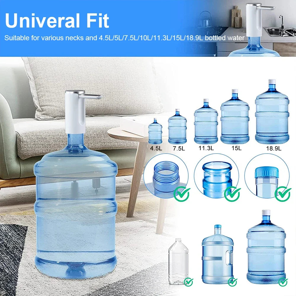Raugee Electric Water Dispenser Pump – Rechargeable 19L