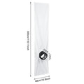 AC & Dryer Window Sealing Cloth – No-Drill Soft Cloth Baffle