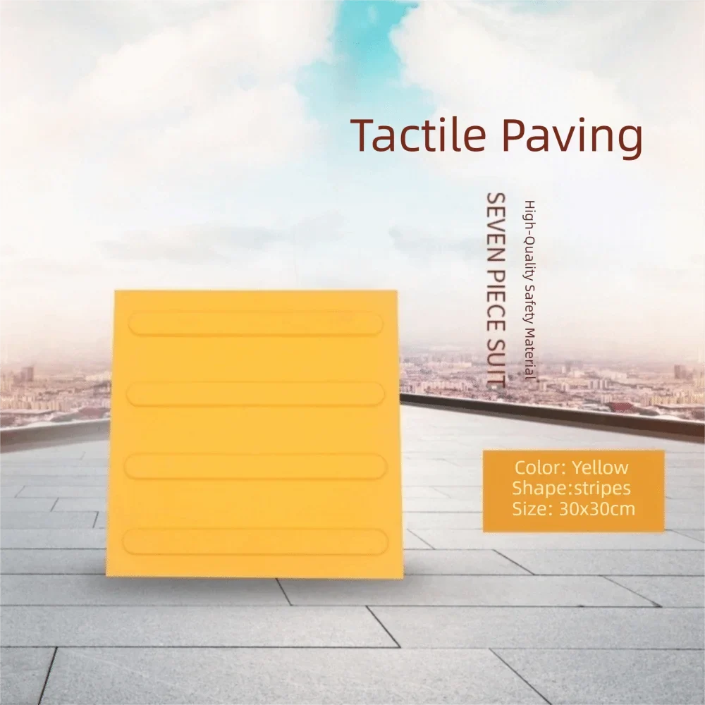 PVC Tactile Paving Blind Road Brick Self-Adhesive Floor Stickers