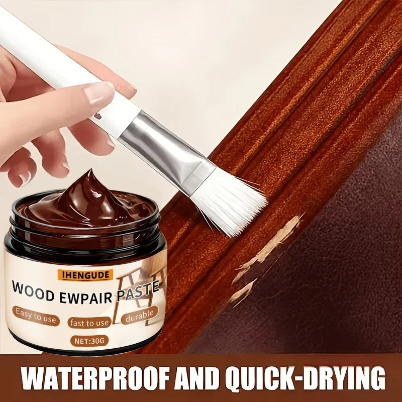 Wood Repair Paste – Fill Cracks, Scratches & Polish Furniture